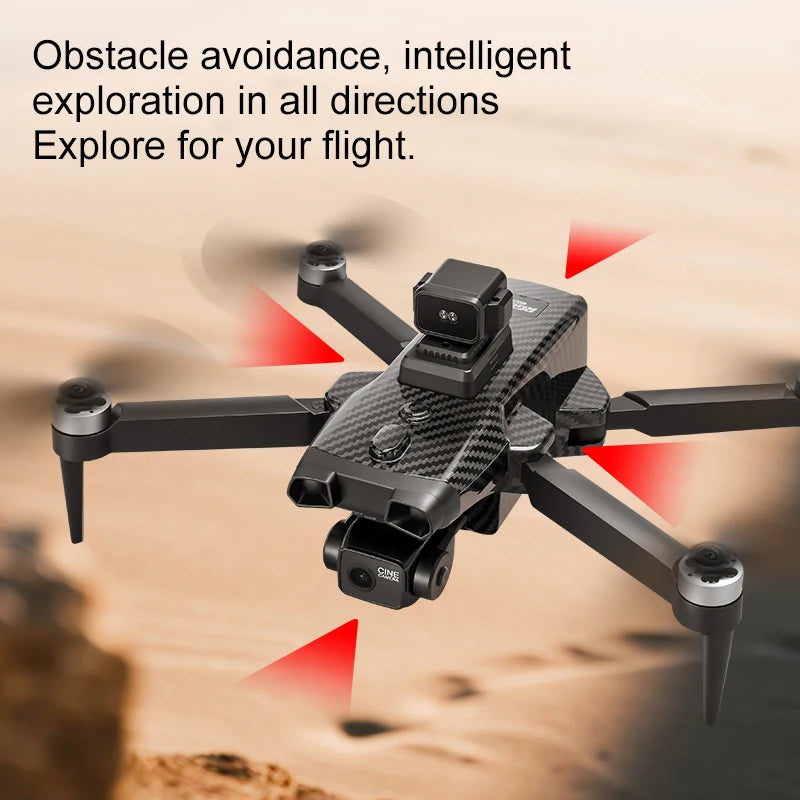 RG808 PRO GPS Drone 8K HD 3-Axis Gimbal 25Min Long Flight Time Large Screen Remote Control 5G Wifi FPV Brushless Fold Aircraft