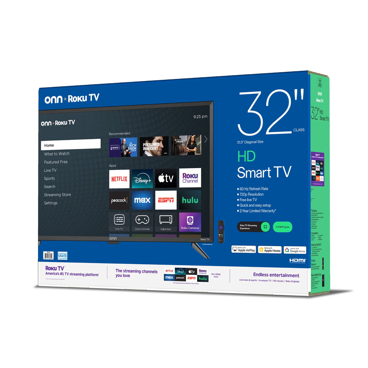 (Open Box) 32" Class HD (720P) Smart LED TV (100012589)
