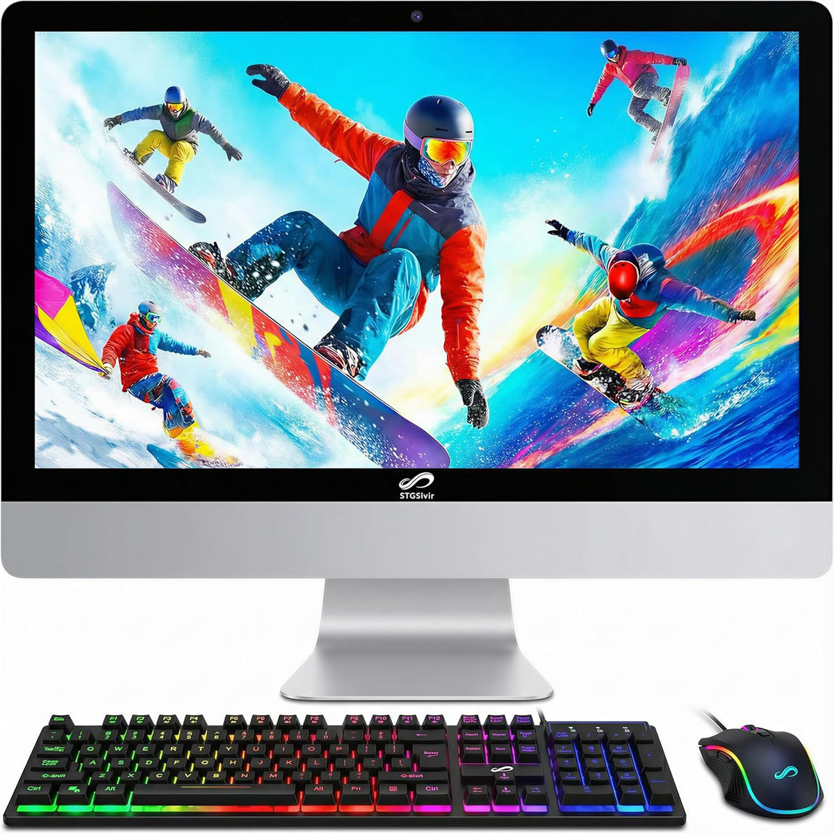All-In-One Desktop Computer 22" FHD – Intel i5, 16GB RAM, 512GB SSD