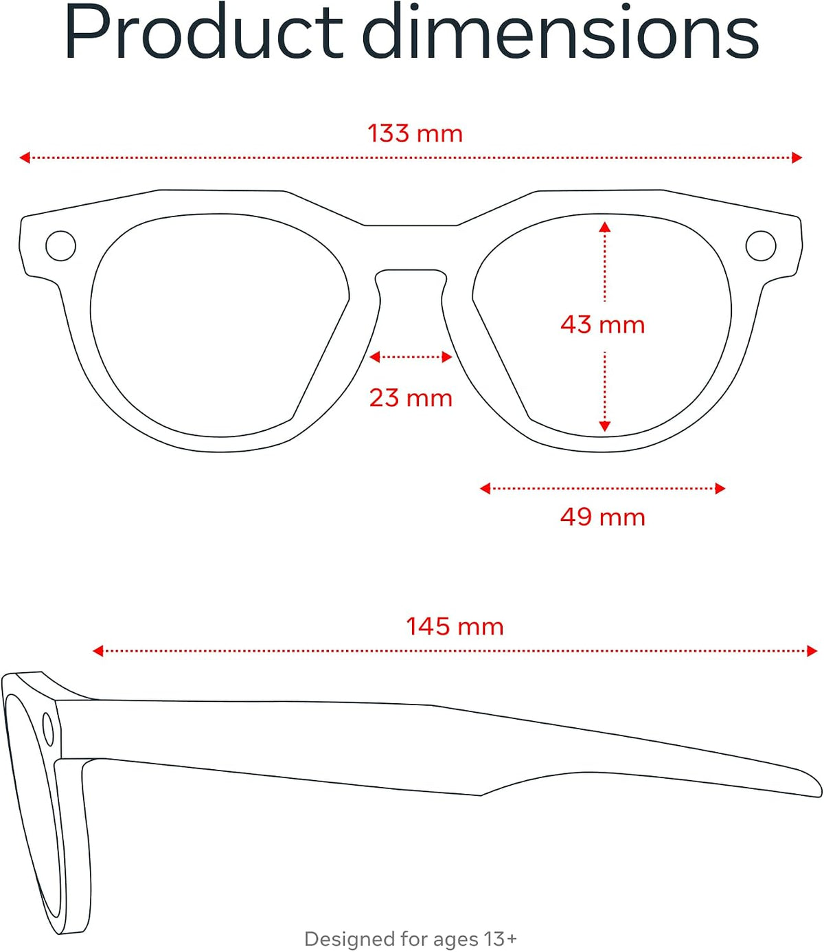 Oakley HSTN, Black | Smart AI Glasses for Men, Women — Performance for Sports, Athletes — Camera, Audio, Video — 8 Hour Battery — 3K HD Resolution — Clear Lenses