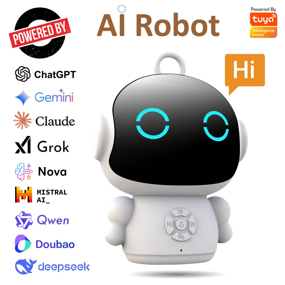 Smart AI Robot Wifi Early Education Toys for Children Speech Recognition &amp; Voice Interactive Educational Learning Machine