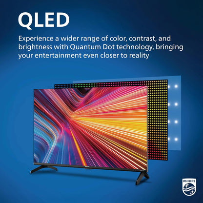 32PQF7666/F6 7600 Series HD QLED 32-Inch HD QLED Roku TV