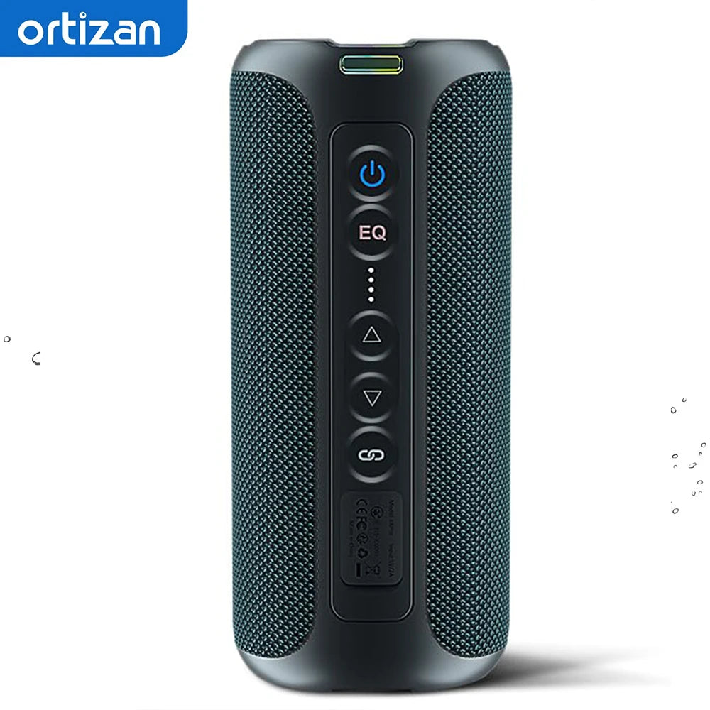X8 Pro, Waterproof Portable Bluetooth Speaker, RGB Lights, Premium Sound Quality