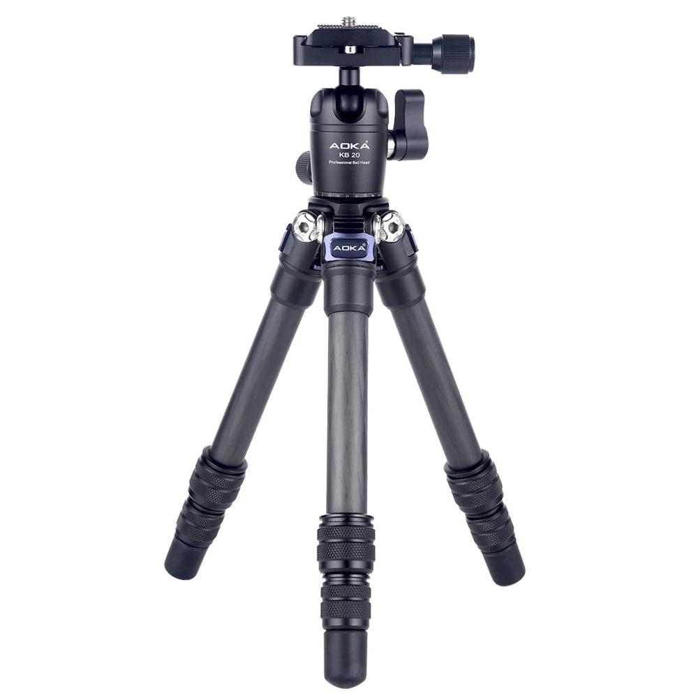 CMP163C 496G Max Loading 3Kgs Lightweight Table Mobile DSLR Carbon Fiber Mini Tripod for Camera Phone
