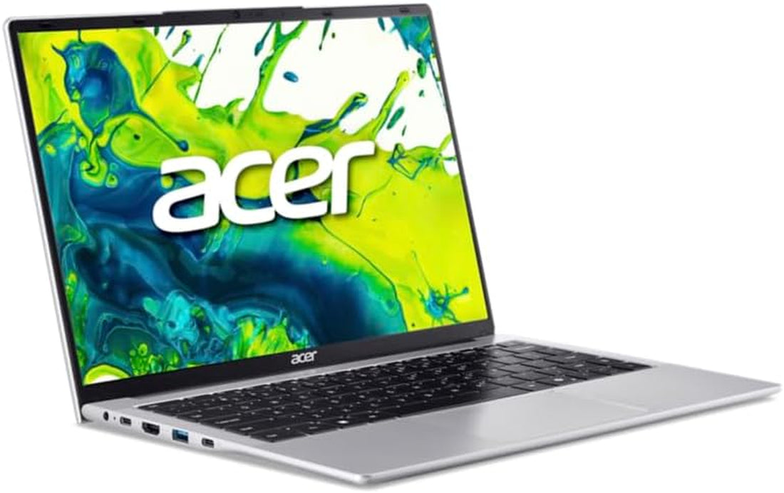 Aspire Lite 14 AL14-32P-C0QN Laptop | 14" WUXGA (1920 X 1200) Display | Intel Processor N150 | Intel Graphics | 4GB LPDDR5 | 128GB Pcie SSD | Wi-Fi 6 | Windows 11 Home in S Mode