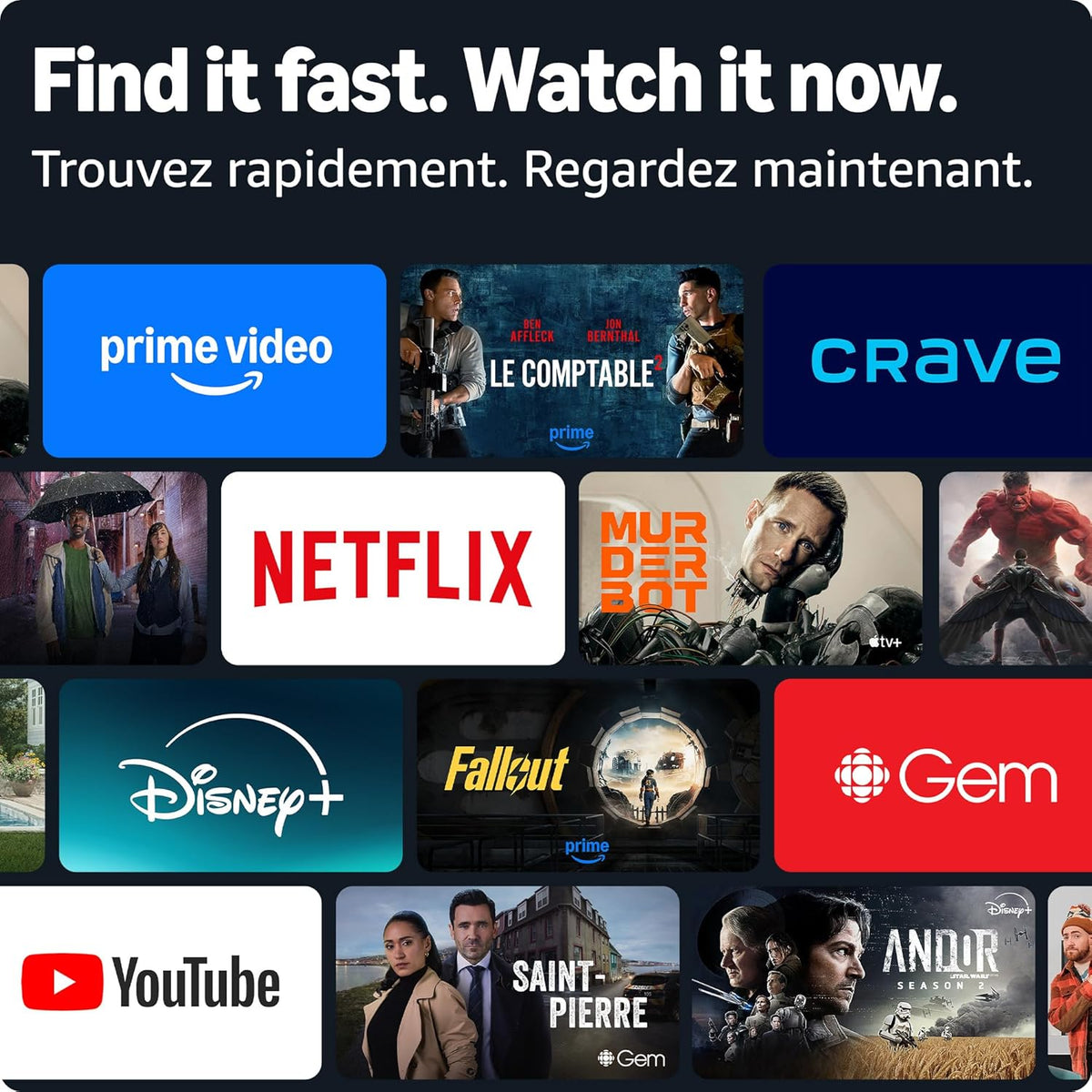 Fire TV Stick 4K plus (Newest Model), Streaming Device, Hundreds of Thousands of Movies and TV Episodes, Supports Wi-Fi 6, Watch Free &amp; Live TV, Designed for Alexa+