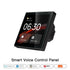 Wifi Touch Center Control Panel，Tuya Screen， Bulid in Alexa Voice Control & Zigbee Gateway for Smart Scenes 4 Inches