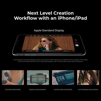 Seemo 4K HDMI to USB-C Video Transmission Conversion Recording for Iphone Ipad Charging RTMP Live Streaming