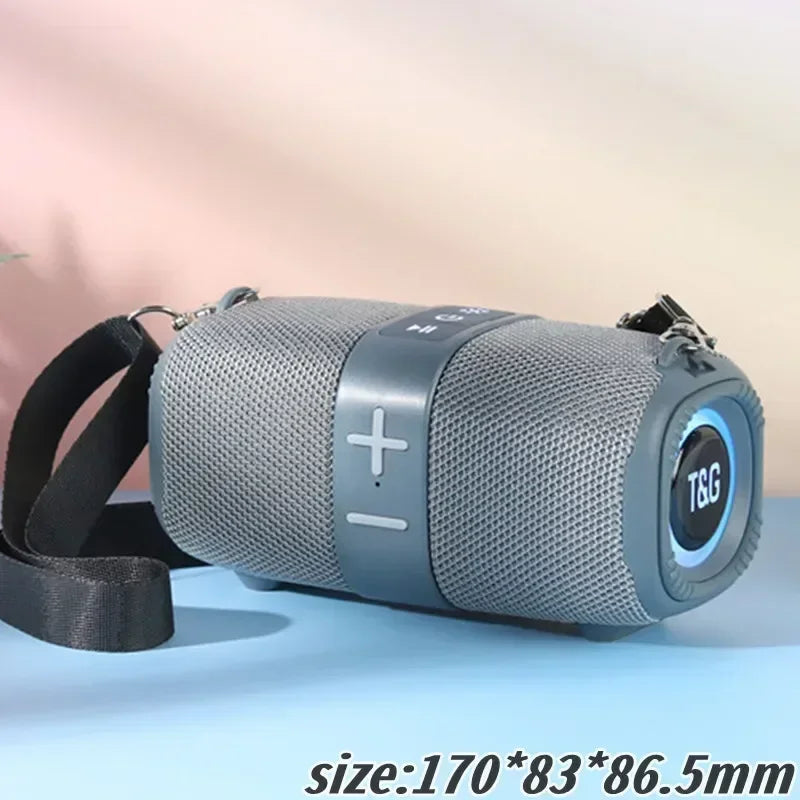 TG667 Outdoor Protable Wireless Bluetooth Speaker Dual Speaker Bluetooth 5.3 Subwoofer with RGB Support FM /TF Card/Usb Disk