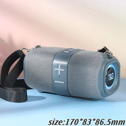 TG667 Outdoor Protable Wireless Bluetooth Speaker Dual Speaker Bluetooth 5.3 Subwoofer with RGB Support FM /TF Card/Usb Disk