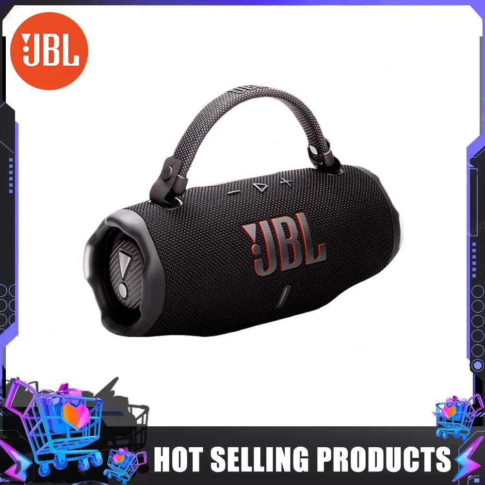 Charge 6 Portable Bluetooth Speaker FLIP6 IPX7 Waterproof Outdoor Stereo Bass Music Track with Independent Tweeter