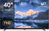 40-Inch Smart TV, 1080P Full HD Google TV with Google Play Built-In Google Cast, HDR 10, Dolby Audio, Voice Remote, Stream Live Television (Palette-Series, CG40-P3)