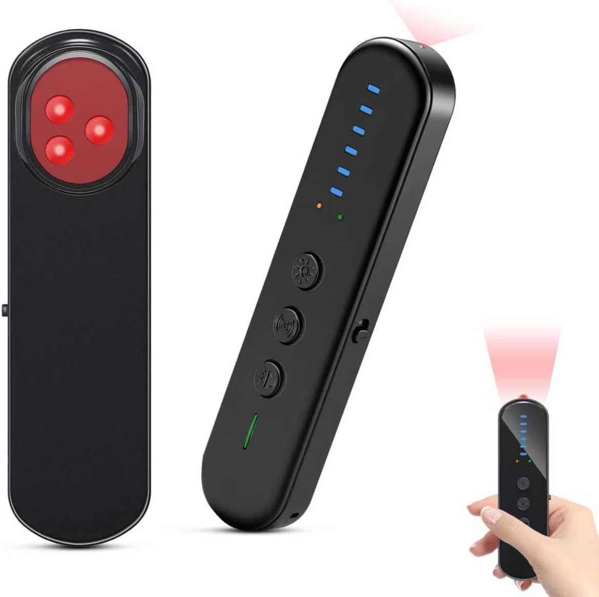 Upgraded Hidden Camera Detector, Ai-Powered Anti-Spy Device, GPS Tracker &amp; Bug Detector, Portable RF Signal Scanner for Hotels, Travel, Home &amp; Office (M) (M)