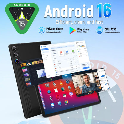 G9L 11.5 Inch Tablet Android 15 30GB+128GB+1TB Expand 8400Mah 2K 1200X2000 HD IPS Screen Wifi 6 Dual Camera Widevine L1 GMS
