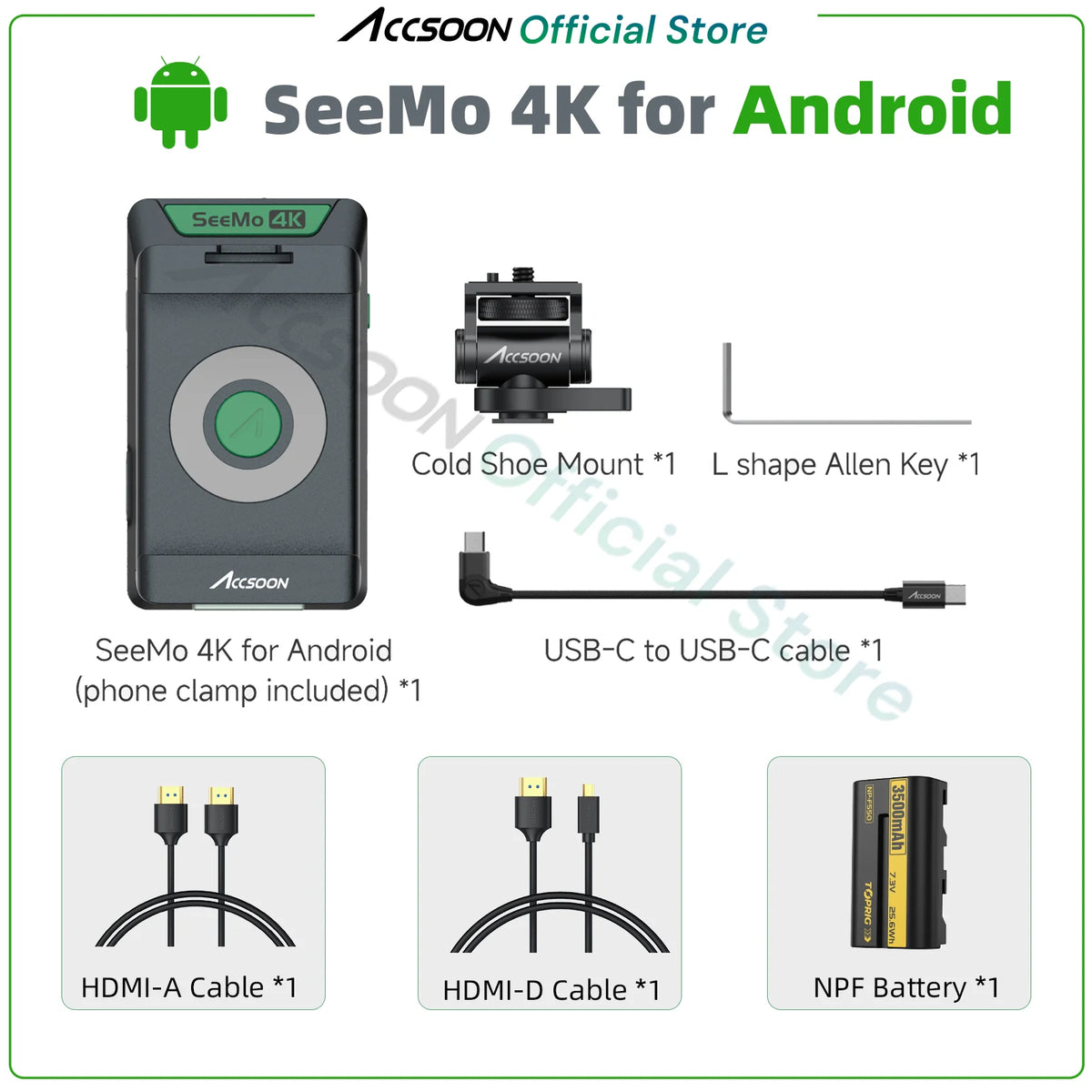 Seemo 4K HDMI to USB-C Video Transmission Conversion Recording for Iphone Ipad Charging RTMP Live Streaming