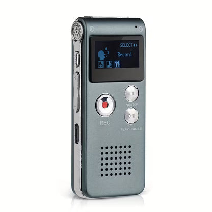 16GB Digital Voice Recorder – Sound Activated, Lectures, Meetings