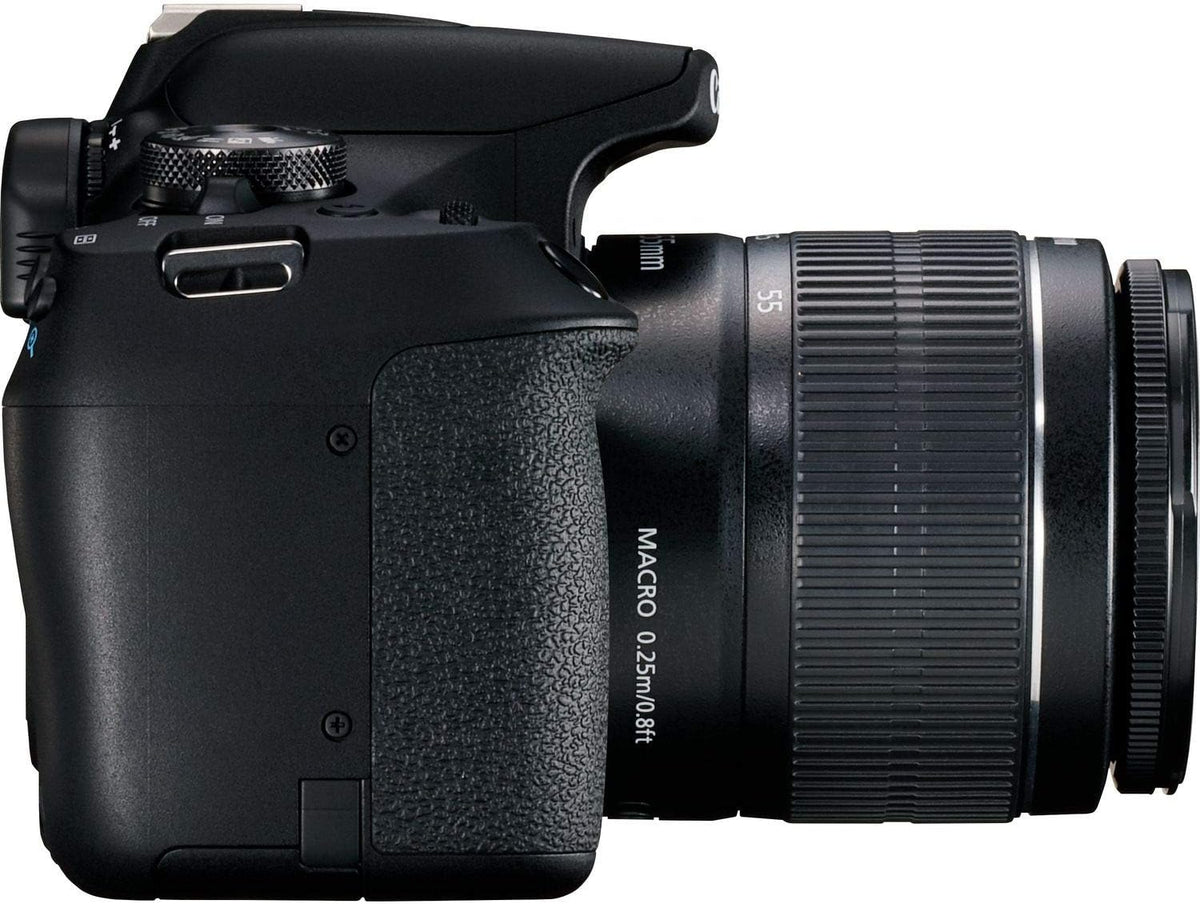 EOS 2000D (Rebel T7) DSLR Camera with EF-S 18-55Mm F/3.5-5.6 DC III Lens &amp; Deluxe Accessory Bundle – Includes: 2X Sandisk Ultra 32GB SDHC Memory Card, Extended Life Battery, Carrying Case &amp; MORE