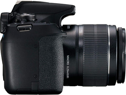 EOS 2000D (Rebel T7) DSLR Camera with EF-S 18-55Mm F/3.5-5.6 DC III Lens &amp; Deluxe Accessory Bundle – Includes: 2X Sandisk Ultra 32GB SDHC Memory Card, Extended Life Battery, Carrying Case &amp; MORE
