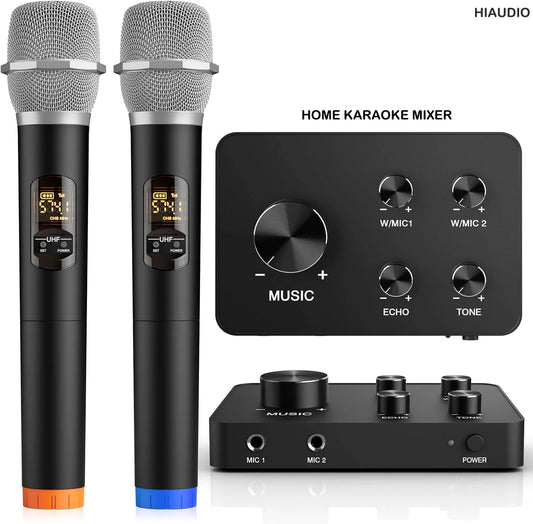 Smart TV Home Theater System Wireless Microphone Karaoke Mixer for Entertainment