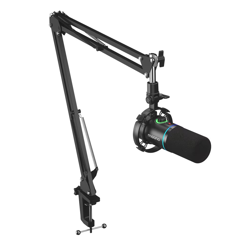 PD200X XLR/USB Dynamic Microphone for Gaming Recording Streaming Youtube Metal Mic with Software Tap-To-Mute Gain Knob