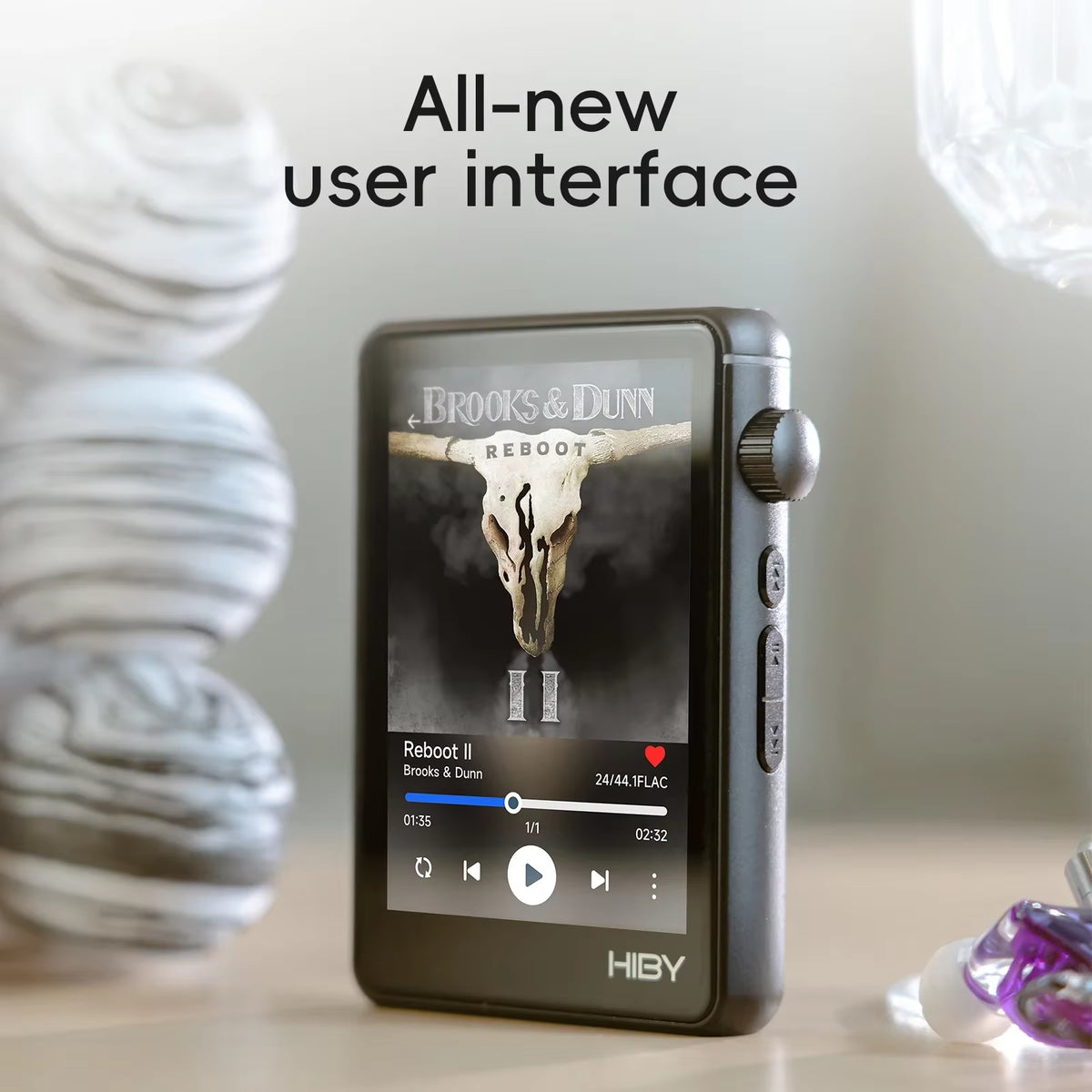 R3 II 2025 / R3 Gen 2 Music Player Bluetooth 5.1 Wifi MQA16X DSD256 Web Radio USB Audio Dongle DAC X1600E ES9219C 3.2‘’