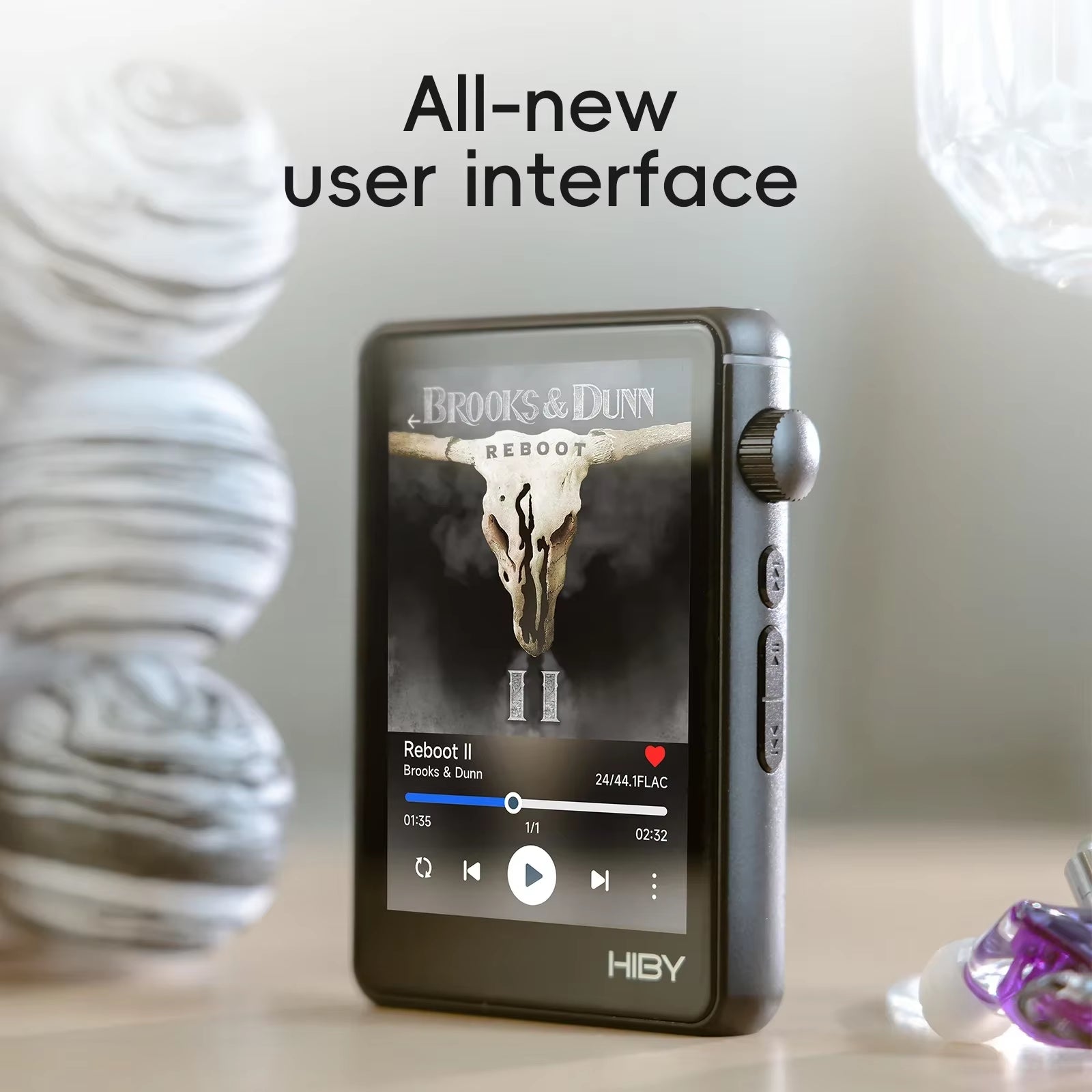 R3 II 2025 / R3 Gen 2 Music Player Bluetooth 5.1 Wifi MQA16X DSD256 Web Radio USB Audio Dongle DAC X1600E ES9219C 3.2‘’