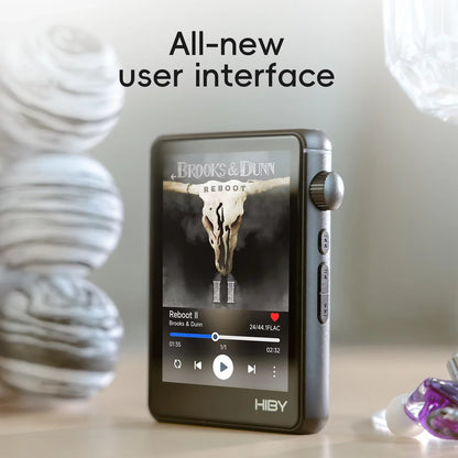 R3 II 2025 / R3 Gen 2 Music Player Bluetooth 5.1 Wifi MQA16X DSD256 Web Radio USB Audio Dongle DAC X1600E ES9219C 3.2‘’