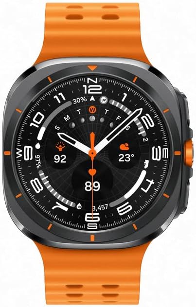 Samsung Galaxy Watch Ultra 2025 – 47mm, Titanium Gray, LTE, AI Health Monitoring