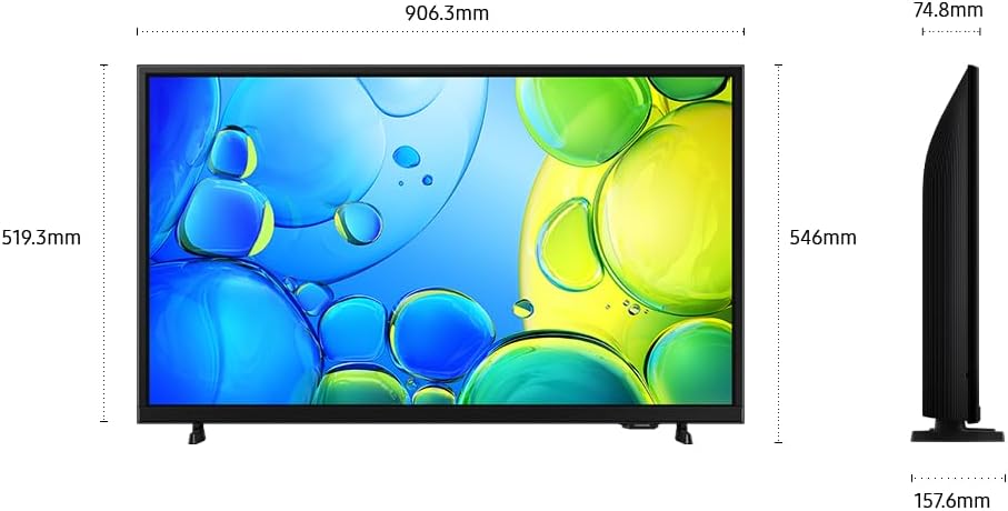 Samsung 40" 1080P Smart TV – HDR, Q-Symphony, PurColour, Tizen