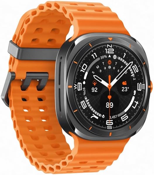 Samsung Galaxy Watch Ultra 2025 – 47mm, Titanium Gray, LTE, AI Health Monitoring