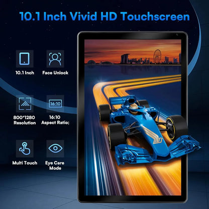 10 Inch Tablet Android 15 8-Core Tablets 24GB+128GB 1TB Expansion Wifi 6 5MP+8MP Stylus Keyboard Mouse Headphone PC PAD Set