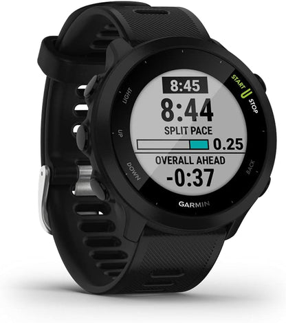 Forerunner 55, GPS Running Watch with Daily Suggested Workouts, up to 2 Weeks of Battery Life, Black