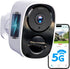 2026 Upgraded 2K Security Cameras Wireless Outdoor, Free Cloud Storage, 1-5 Months Battery Life, AI Motion Detection Spotlight Siren Alarm Wifi Surveillance Outdoor Camera, 2-Way Talk, Waterproof