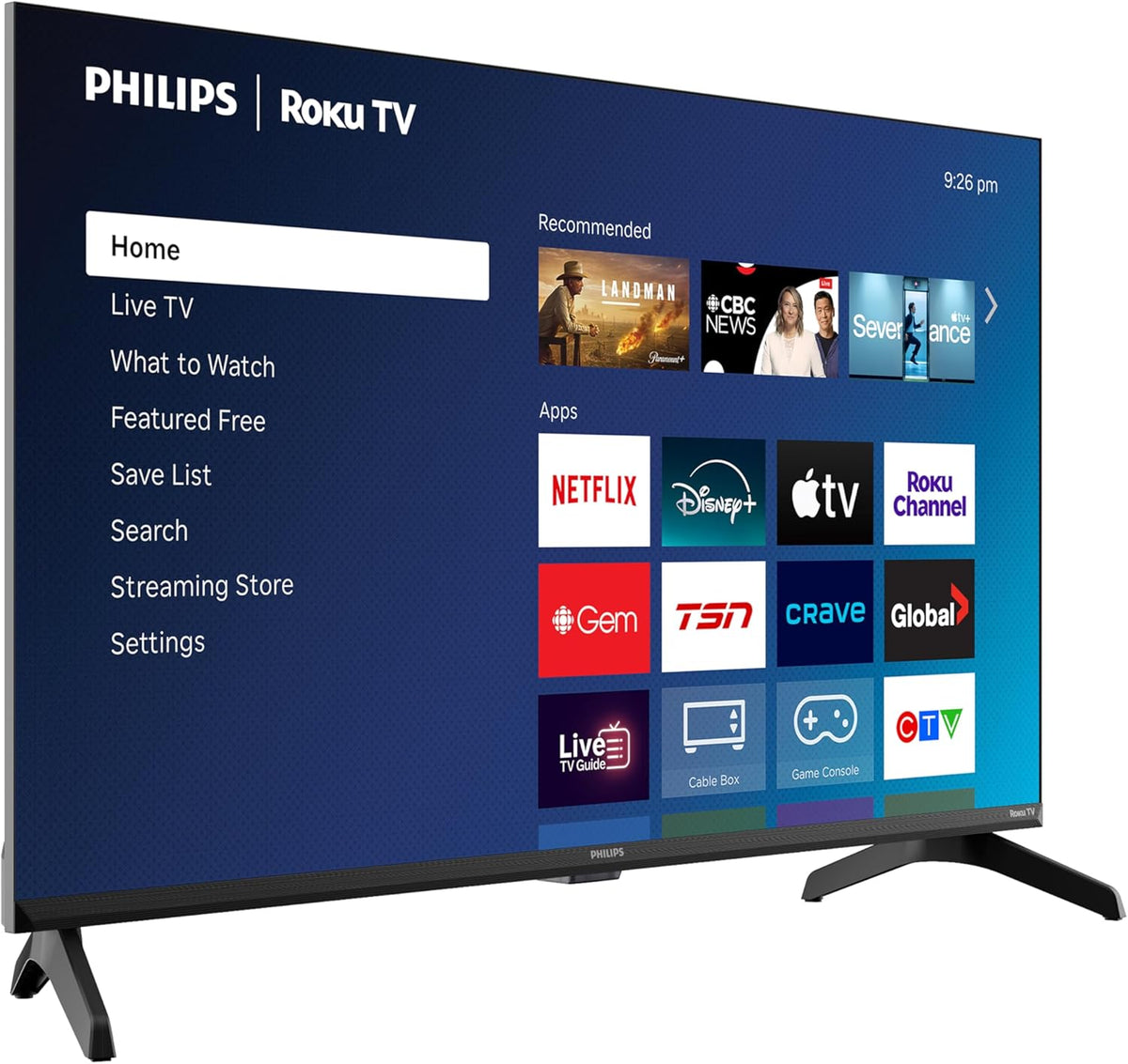 32PQF7666/F6 7600 Series HD QLED 32-Inch HD QLED Roku TV