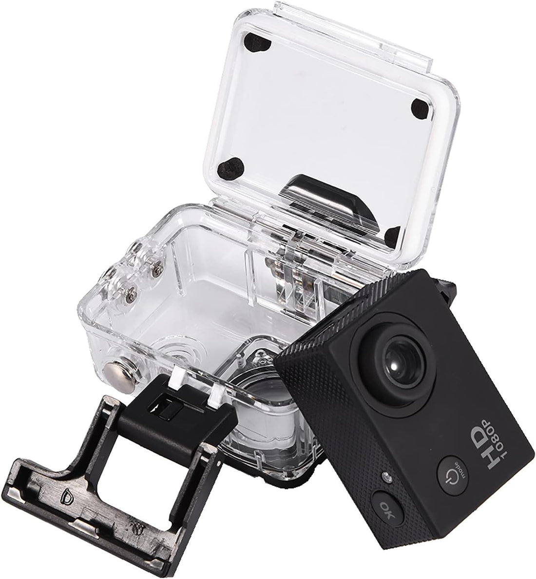 H88 4K Action Camera – 131ft Waterproof, Magnetic Mount, 150Min Battery