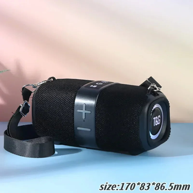 TG667 Outdoor Protable Wireless Bluetooth Speaker Dual Speaker Bluetooth 5.3 Subwoofer with RGB Support FM /TF Card/Usb Disk