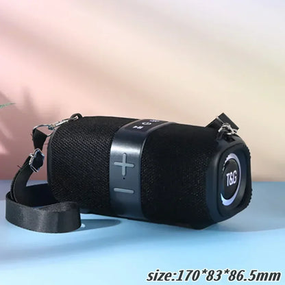 TG667 Outdoor Protable Wireless Bluetooth Speaker Dual Speaker Bluetooth 5.3 Subwoofer with RGB Support FM /TF Card/Usb Disk
