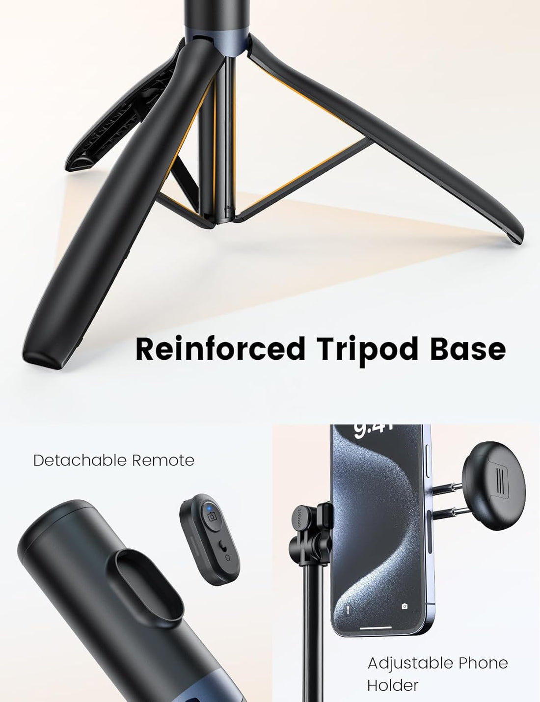 NT99 Tripod Stand 67.7" – Phone, Camera &amp; GoPro, Remote, Content Creator