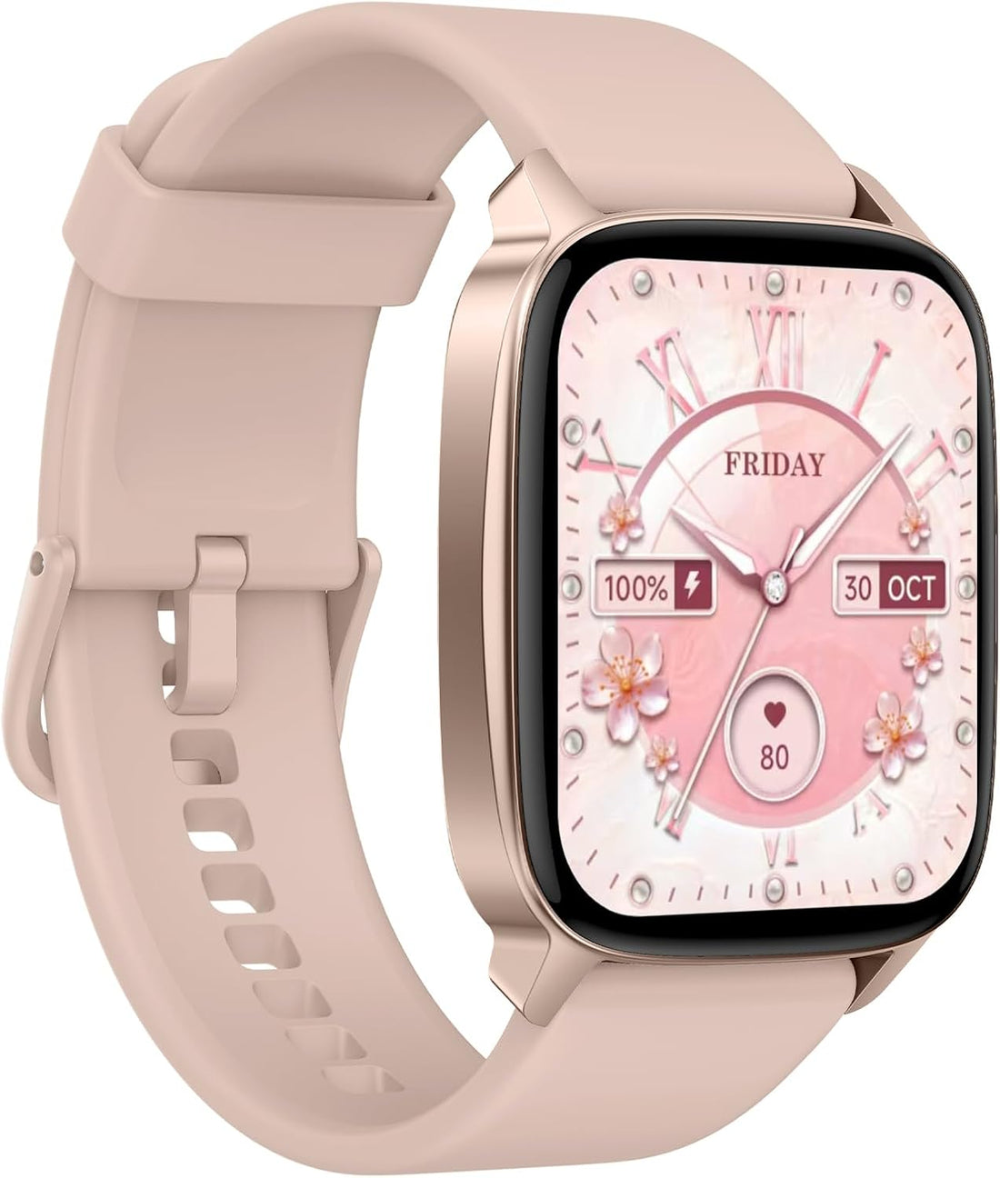 Smartwatch 1.27" – Bluetooth Call, AI Voice, 100+ Sports, IP68, Heart Rate, Android/iOS