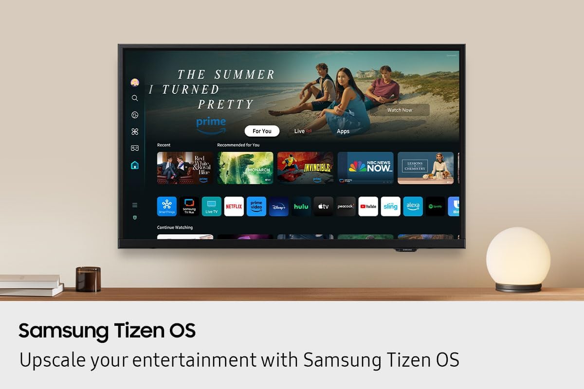 Samsung 40" 1080P Smart TV – HDR, Q-Symphony, PurColour, Tizen