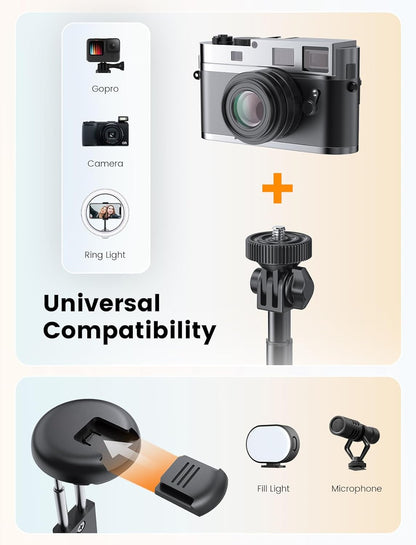 NT99 Tripod Stand 67.7" – Phone, Camera &amp; GoPro, Remote, Content Creator