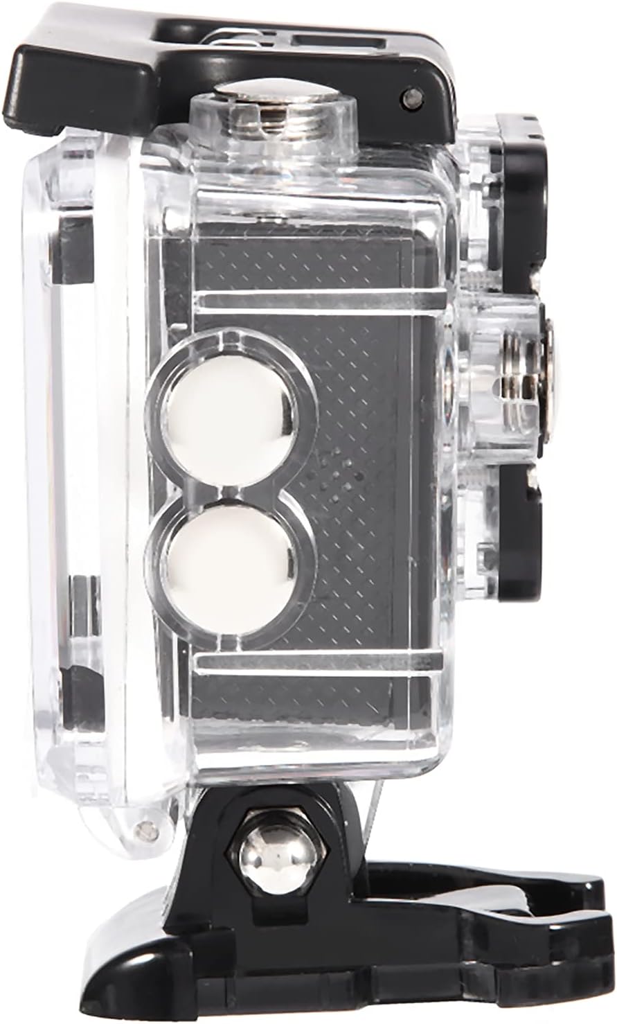 H88 4K Action Camera – 131ft Waterproof, Magnetic Mount, 150Min Battery