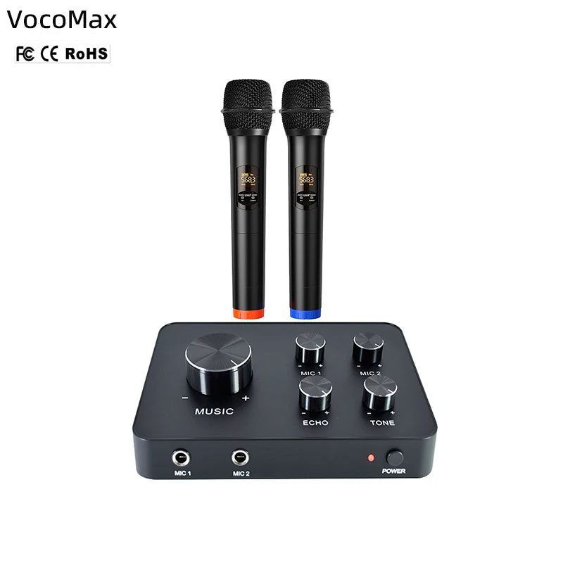 Smart TV Home Theater System Wireless Microphone Karaoke Mixer for Entertainment
