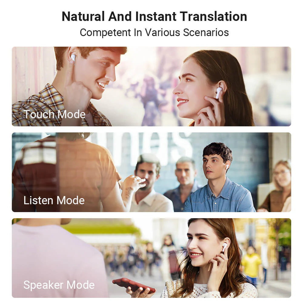 M3 Language Translator Earbuds