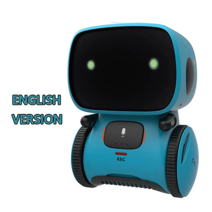 Toy Robot Intelligent Robots Russian &amp; English &amp; Spanish Version Voice &amp; Touch Control Toys Interactive Educational RC Robot