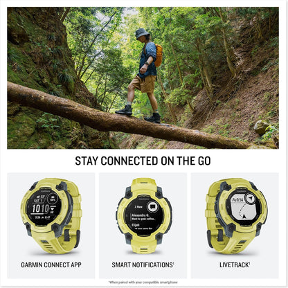 Instinct® E 45Mm, Rugged Outdoor GPS Smartwatch, 24/7 Health Monitoring, Wrist-Based Heart Rate, up to 16 Days of Battery Life, Electric Lime