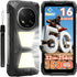 Rock 2 Pro 5G Rugged Phone Android 16, 15000Mah/33W Dual 400LM Camping Light, 32GB+256GB/2TB Rugged Smartphone Unlocked Gemini AI, 16MP+13MP 6.67" 2.4K 120Hz Glove Mode/Nfc