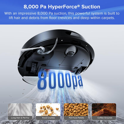Roborock Q7 L5+ Robot Vacuum &amp; Mop – Self-Empty, 8000Pa, Pet Hair &amp; Carpet