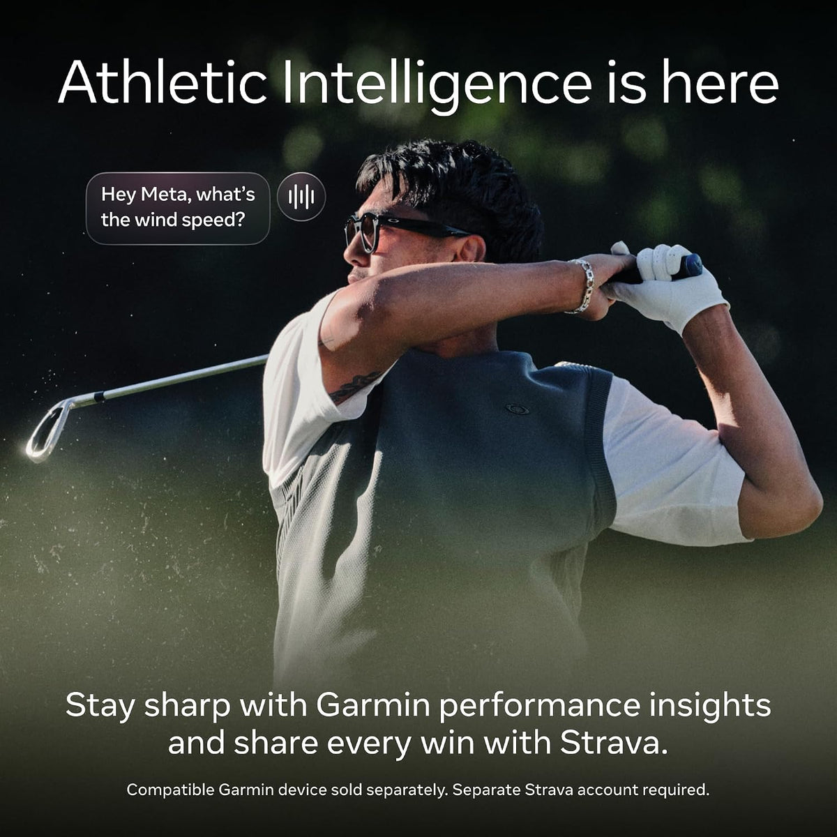 Oakley  HSTN, Clear | Smart AI Glasses for Men, Women — Performance for Sports, Athletes — Camera, Audio, Video — 8 Hour Battery — 3K HD Resolution — Clear to Grey Transitions® Lenses