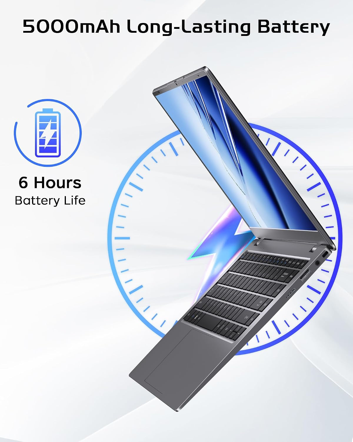 Laptop Computer, 12GB RAM 256GB SSD Laptops with Pentium 6500Y (Up to 3.4Ghz), 14 Inch FHD IPS Display, USB 3.2,USB C, Lightweight Laptop for Work, School, Multitasking &amp; Travel
